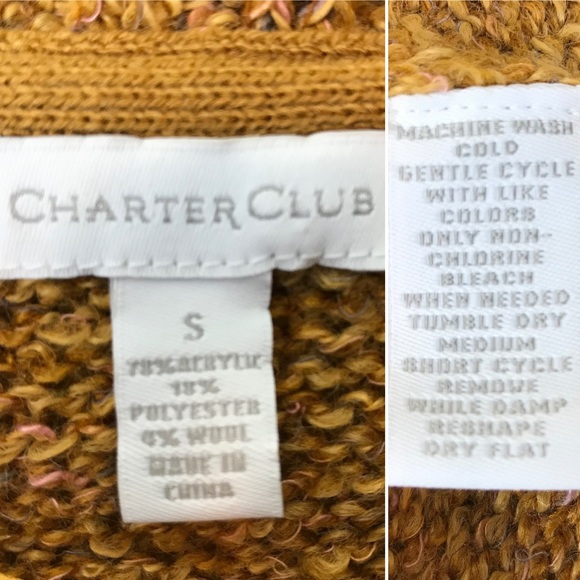 FRINGE ALERT! Wrap Sweater Vest S - Picture 6 of 6